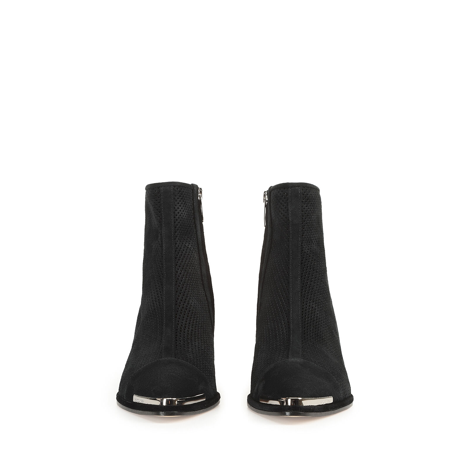 Booties Black Heel height: 45mm, Carla | Sergio Rossi