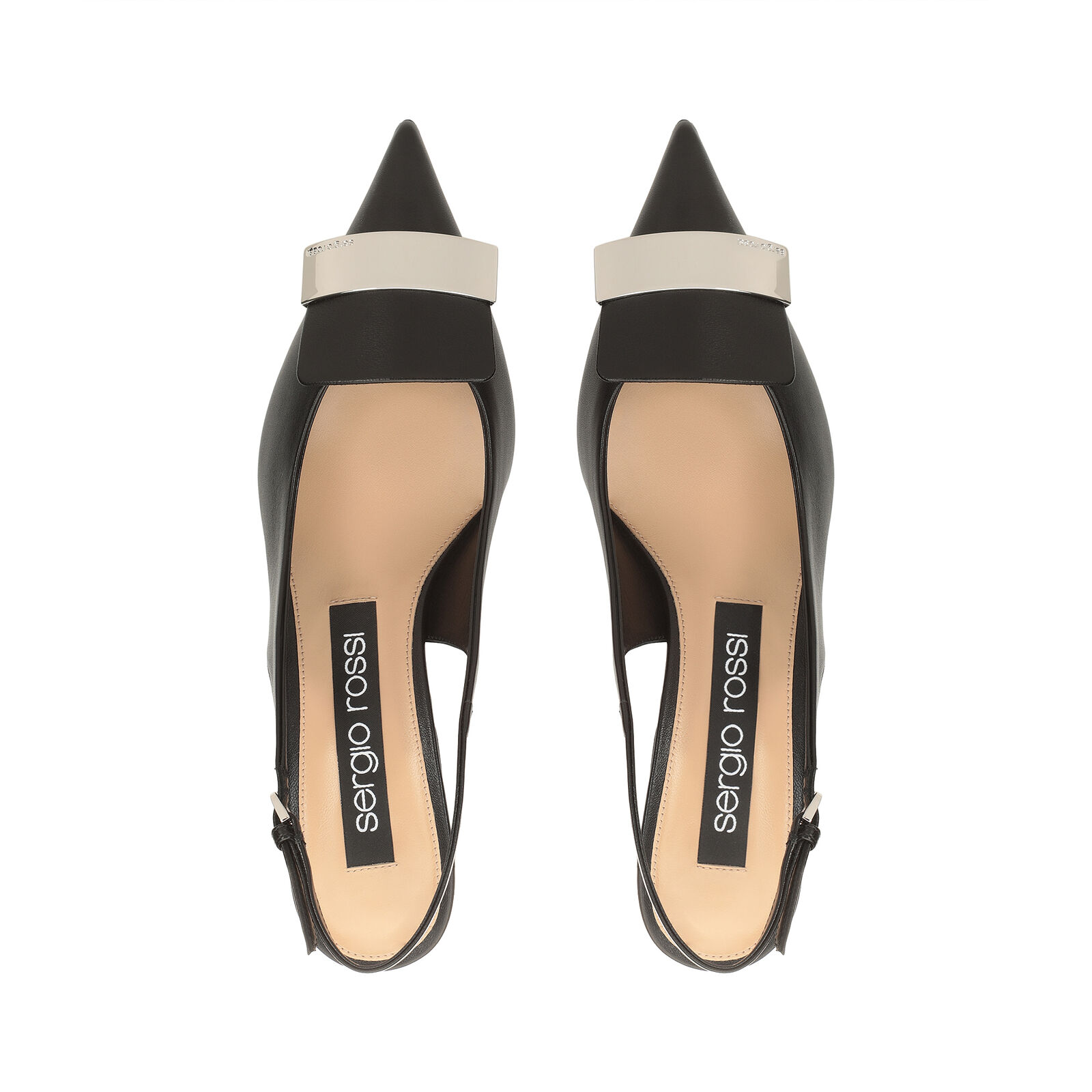 sr1 - Slingbacks Black, 3