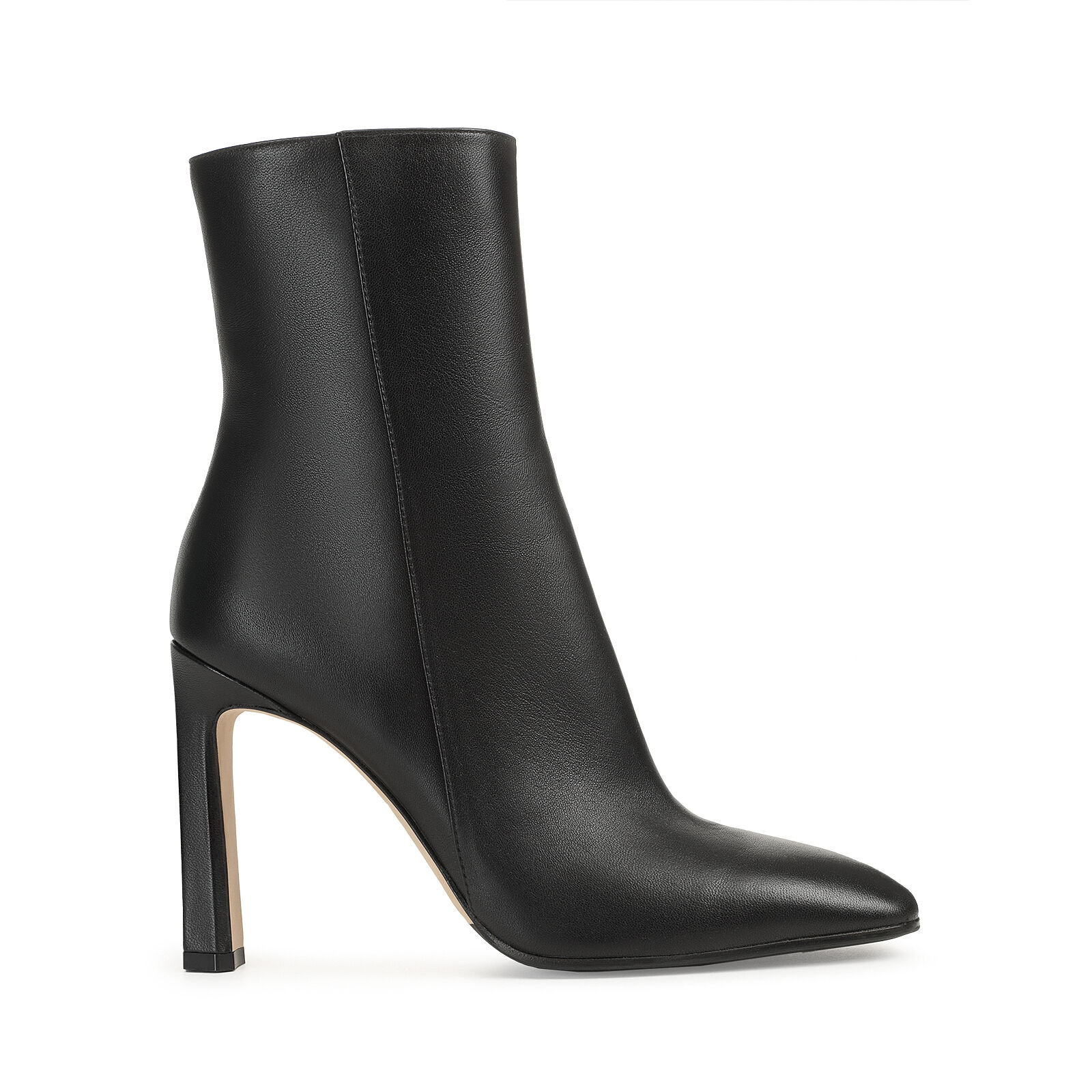 Bottines Noir Talon haut 100mm sr Kim Booties Black Sergio Rossi