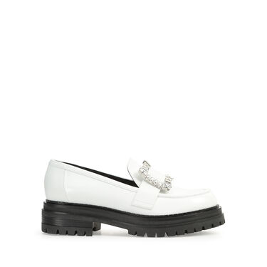 Mocassins Blanc Petit talon: 15mm, sr Prince - Loafers White 2