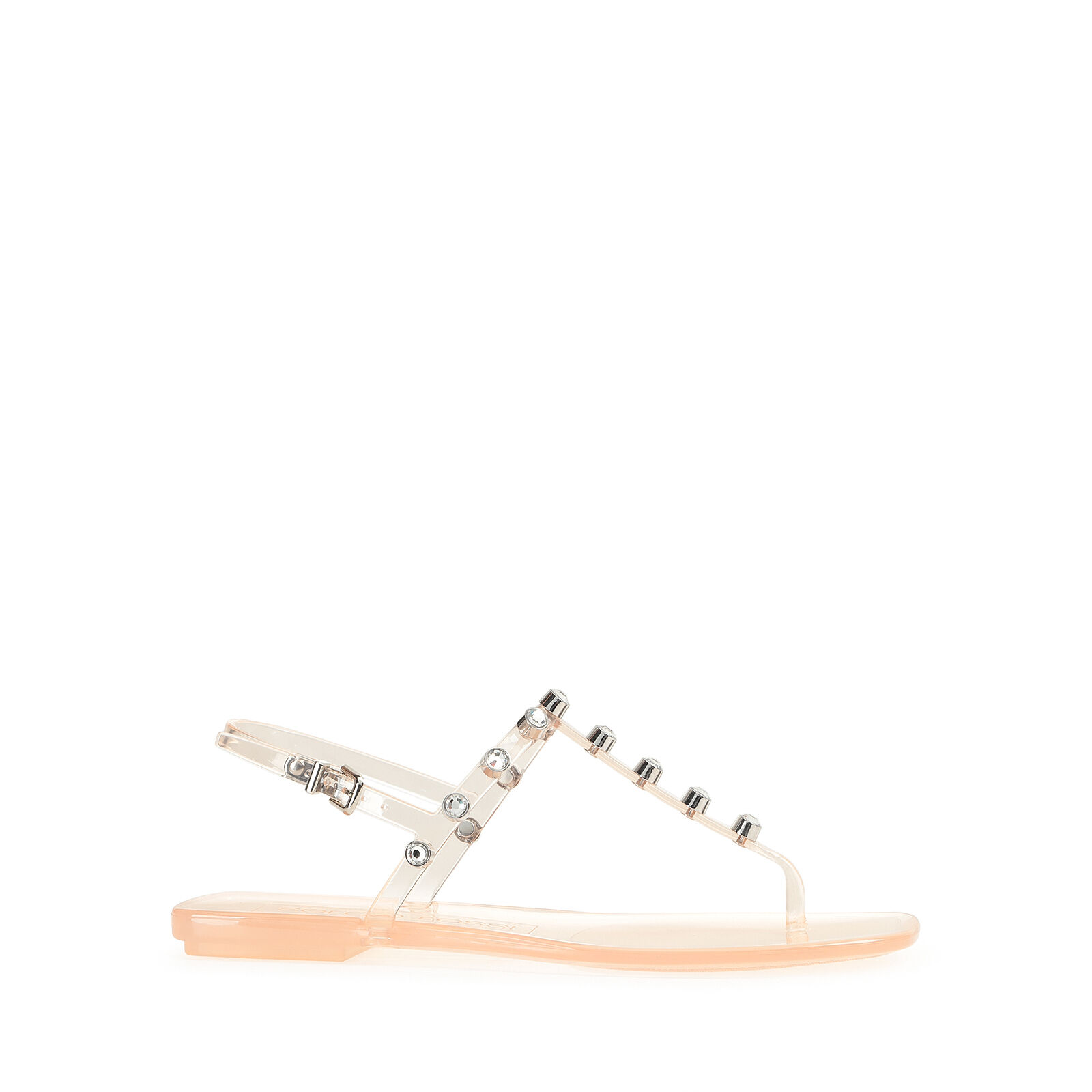 Sandals Pink Low heel: 15mm, sr Jelly | Sergio Rossi
