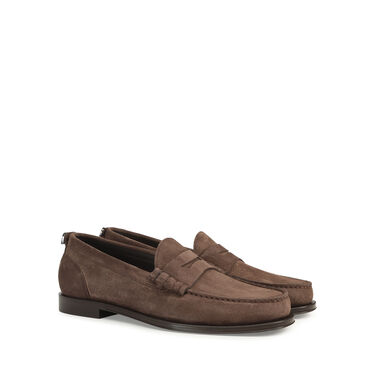 Loafers Brown Low heel: 15mm, sr Signature - Loafers Espresso 2