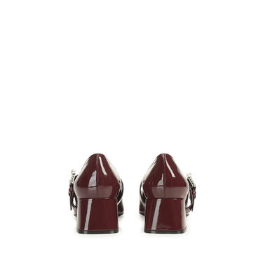 sr Twenty Buckle - Pumps Wine, 2