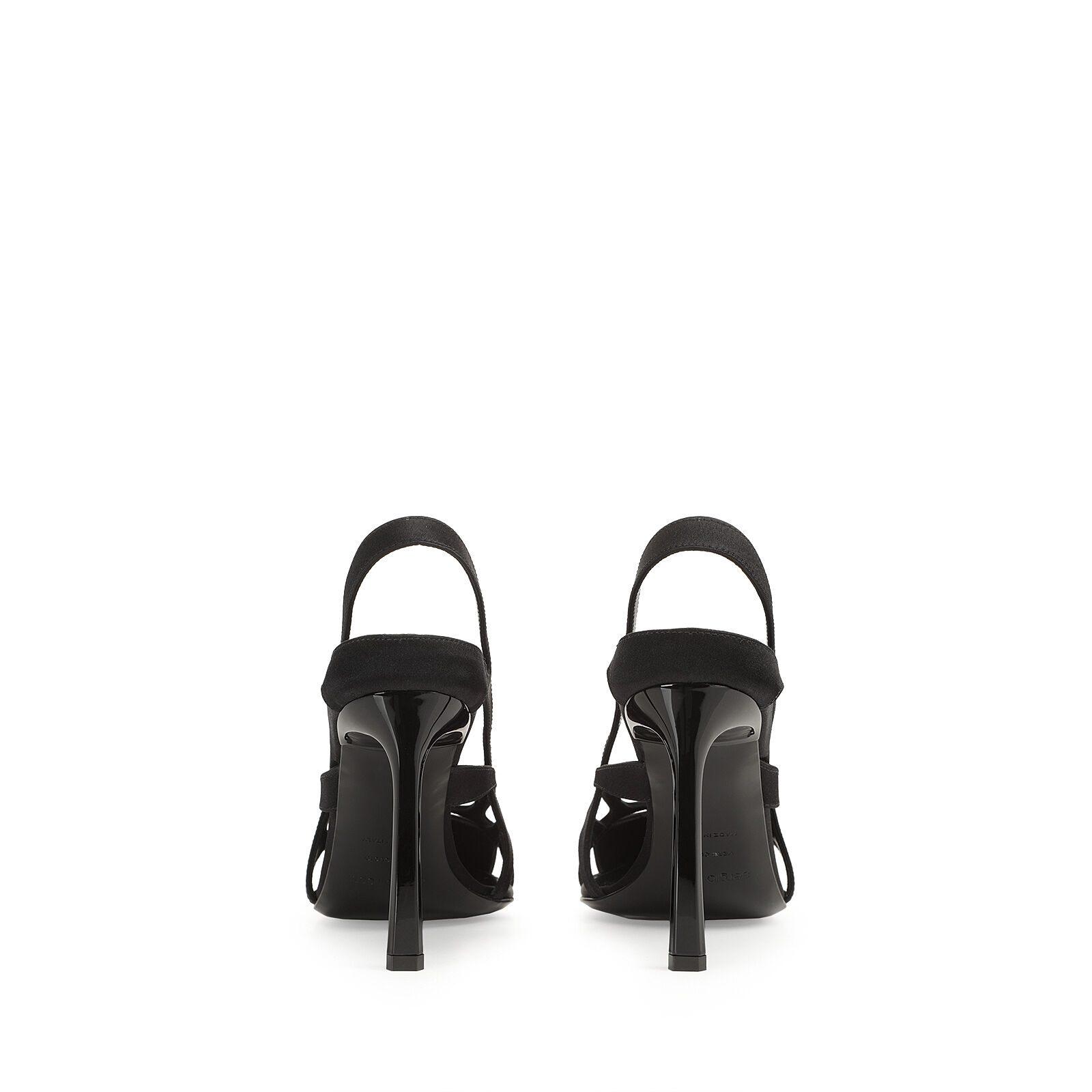 パンプス ブラック ハイヒール: 95mm, sr Aracne - Pumps Black