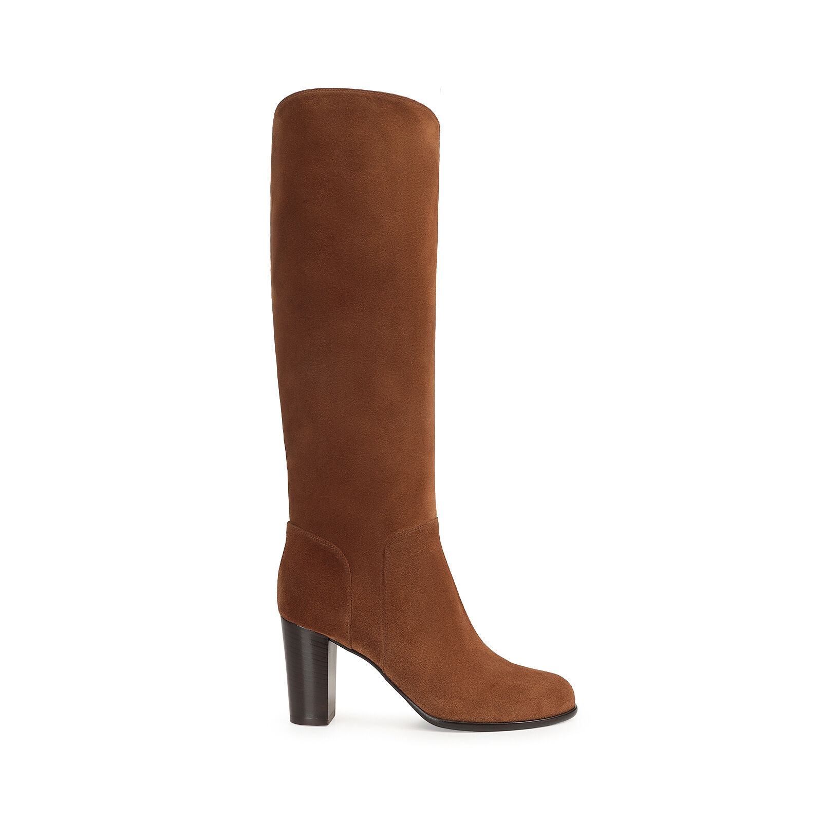 Boots Brown Heel height 75mm Chelsea Sergio Rossi