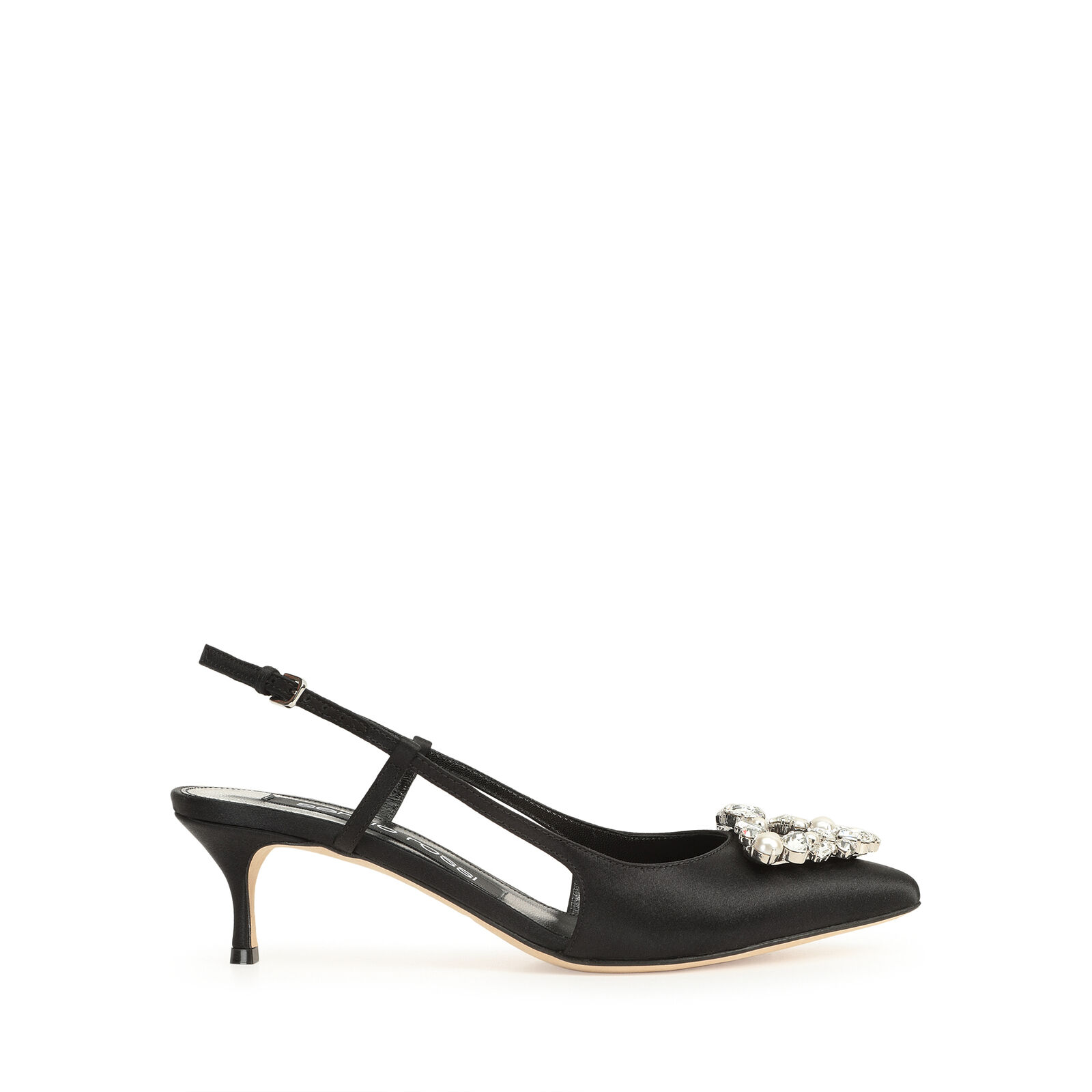 sr Godiva Precious - Slingbacks Black, 0
