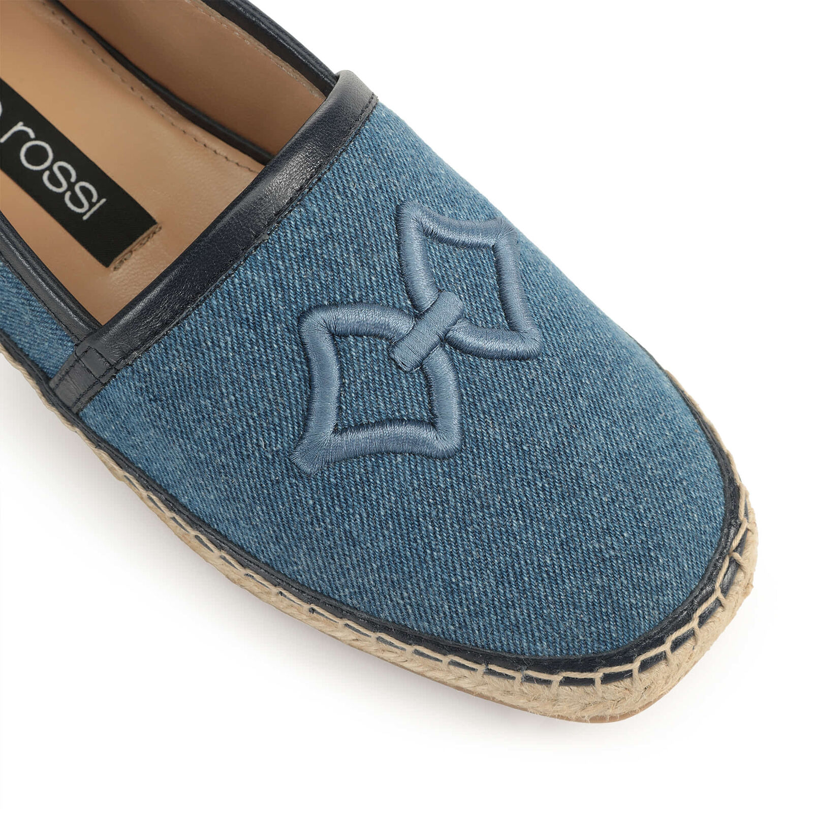 sr Sea Scale Embroidery - Loafers Indigo, 4