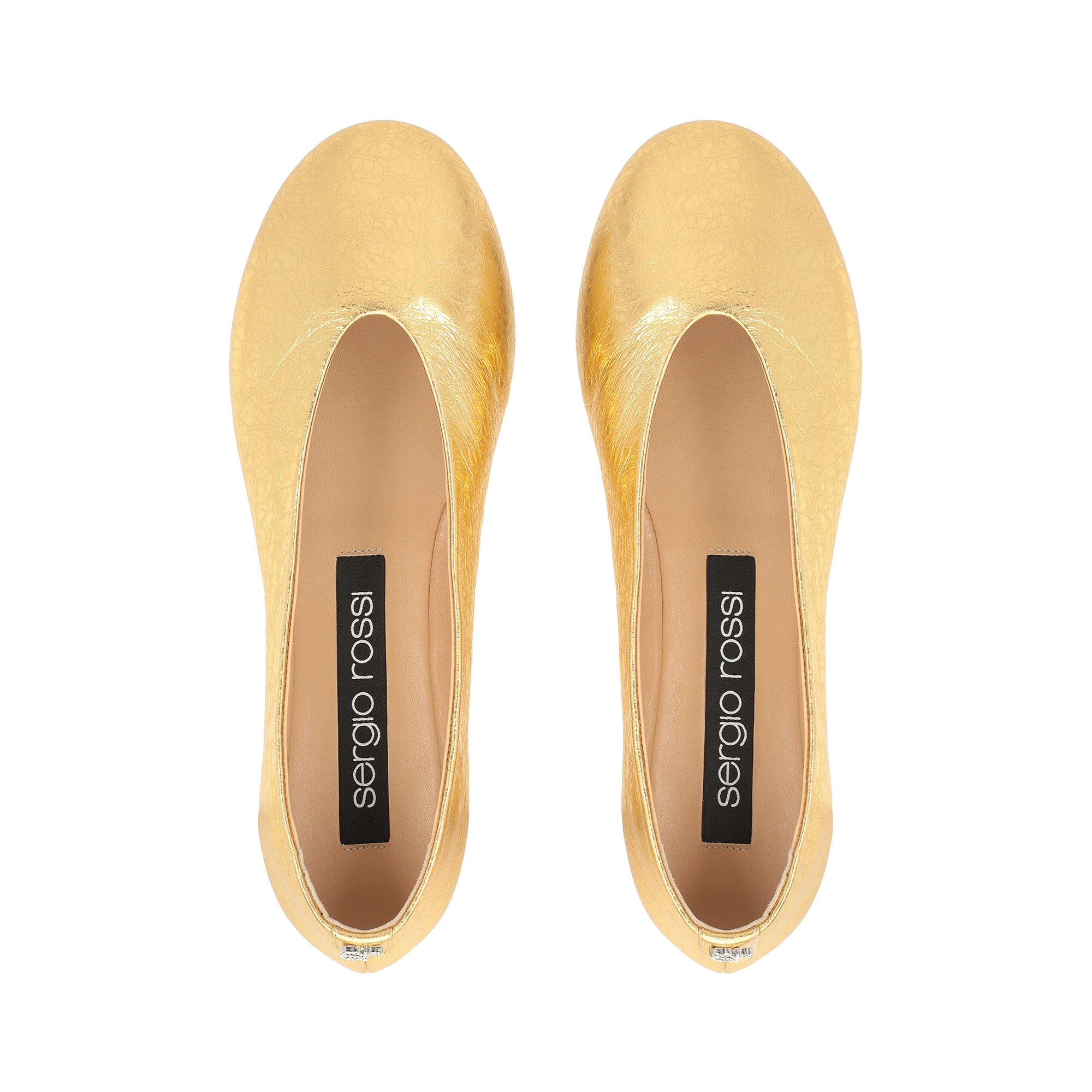 【直営店】Sergio Rossi sr Arc - Ballerinas バレエ フラット バレリーナフラット グレー フラット: 5mm, sr Arc - Ballerinas