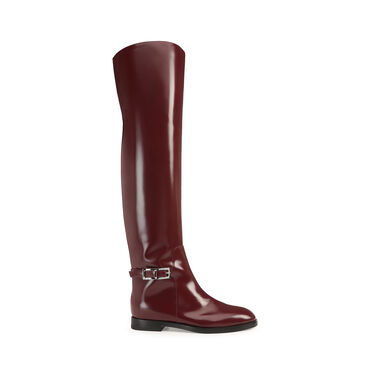 Boots Red Low heel: 15mm, sr Nora - Boots Wine 2