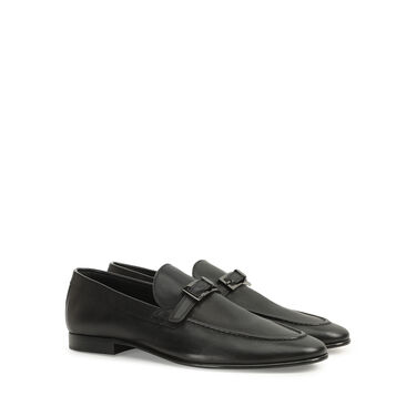 Loafers Schwarz Niedriger Absätze: 15mm, sr Nora - Loafers Black 2