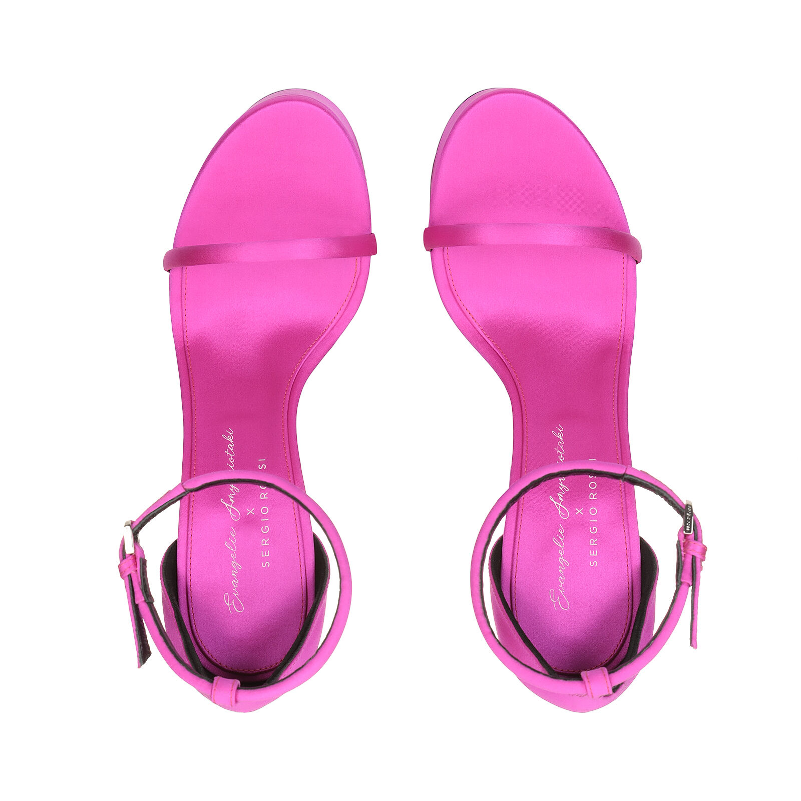 Sandals Pink High heel 80mm Evangelie Sergio Rossi