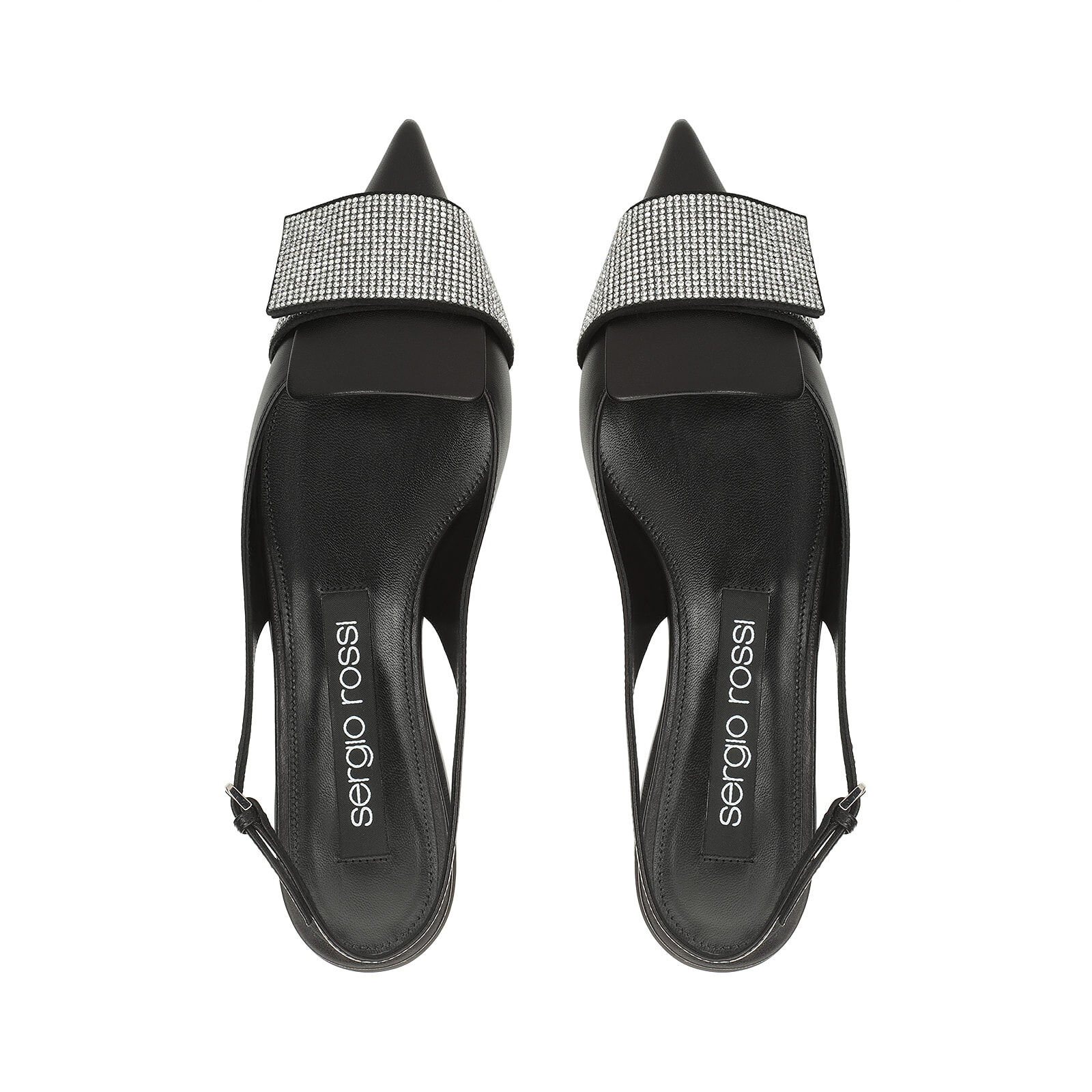 sr1 Paris - Slingbacks Nero, 3