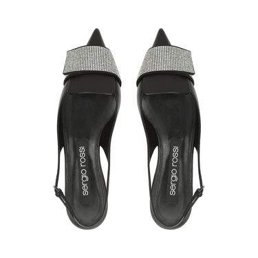 sr1 Paris - Slingbacks Nero, 3