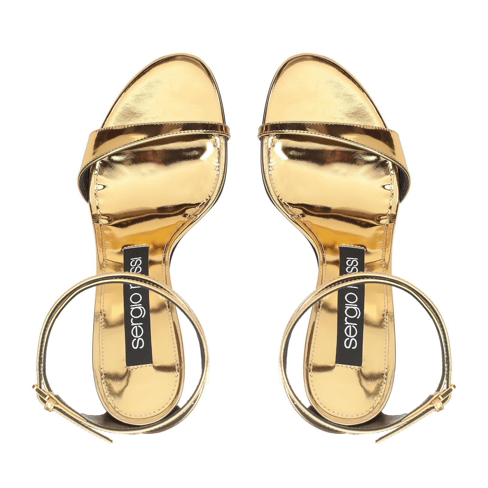 Sergio rossi shop gold sandals