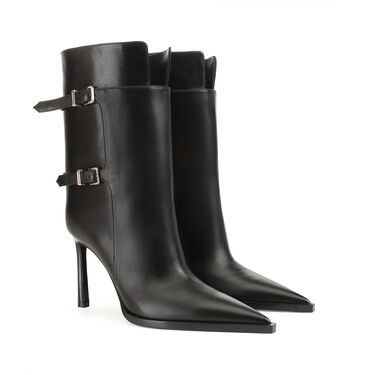 Bottines Noir Talon haut: 95mm, sr Thalestris - Booties Black 2