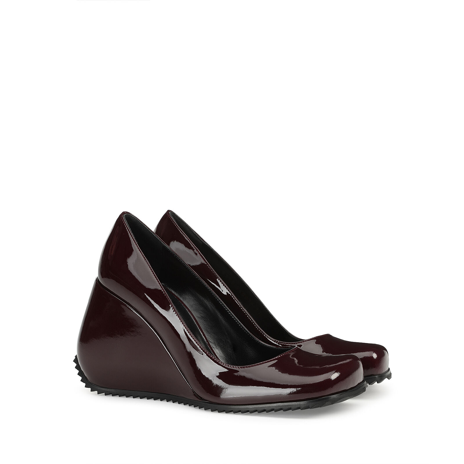 Wedges Red High heel 90mm SI ROSSI Wedges Mora Sergio Rossi