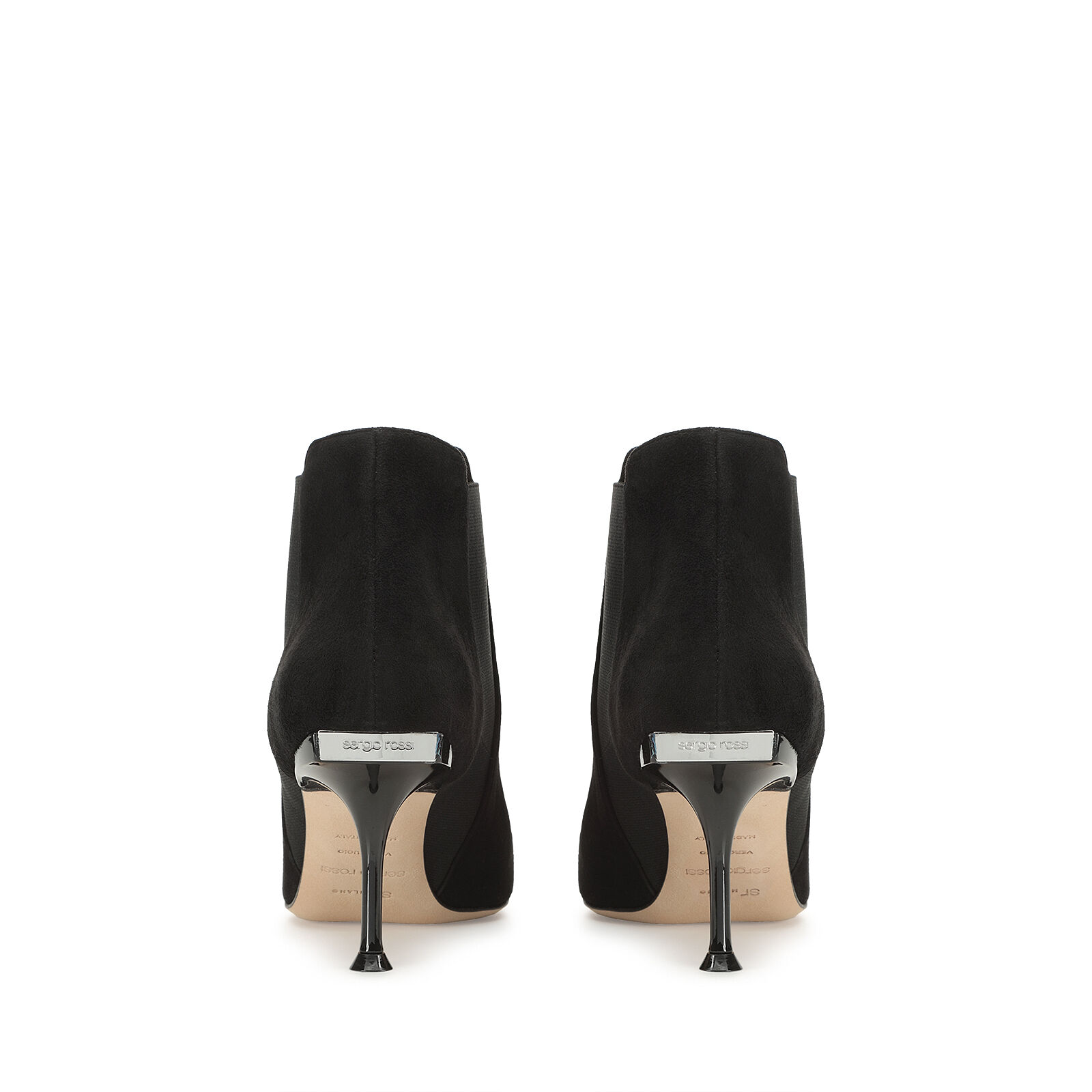 Booties Black Mid heel: 75mm, sr Milano | Sergio Rossi