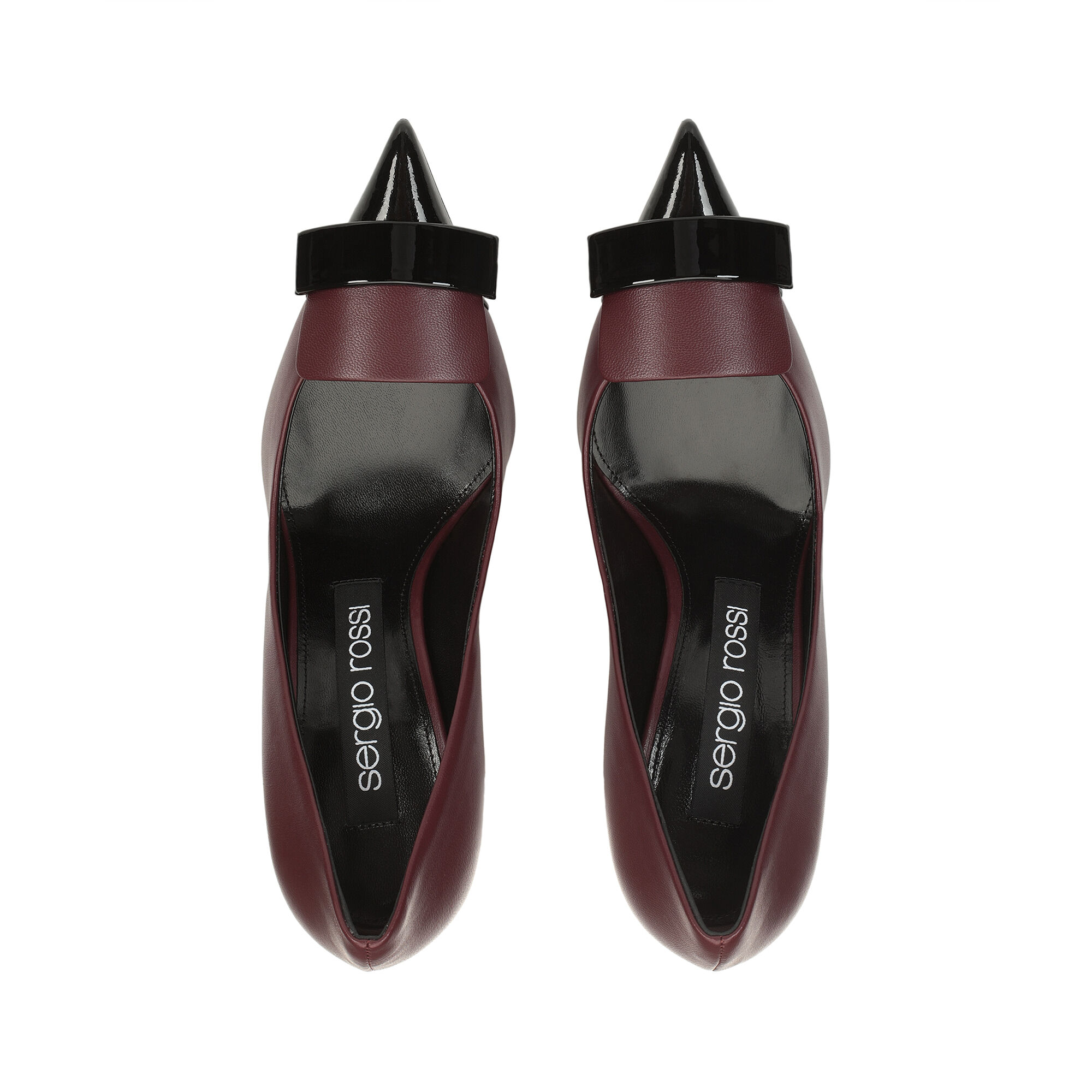 Pumps Red High heel 90mm sr1 Pumps Wine Sergio Rossi