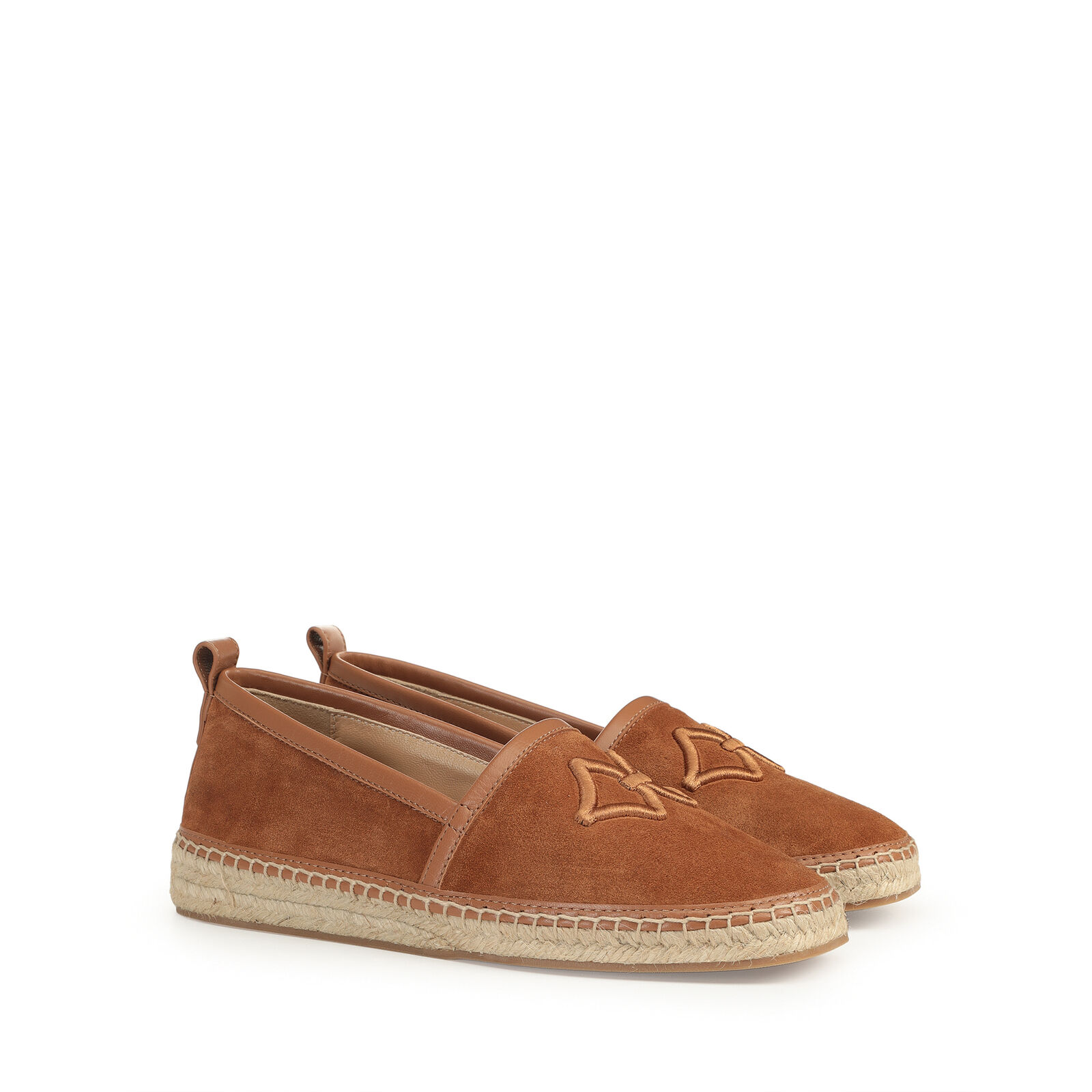 sr Sea Scale Embroidery - Loafers Macadamia, 1