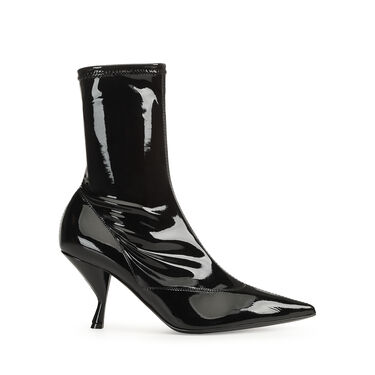 Bottines Noir Talon moyen: 75mm, sr Halima  - Booties Black 2