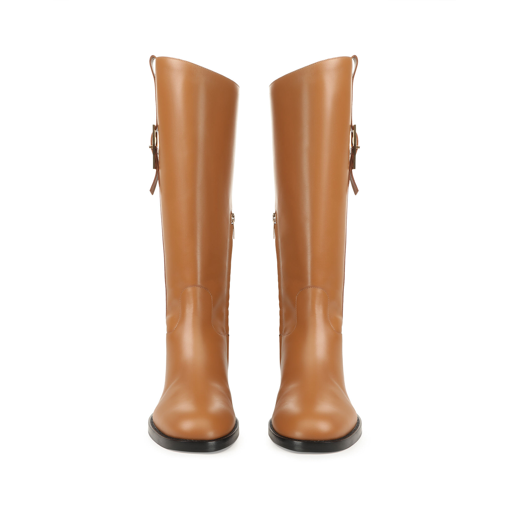 ブーツ ブラウン ローヒール: 15mm, sr Nora - Boots Tabacco