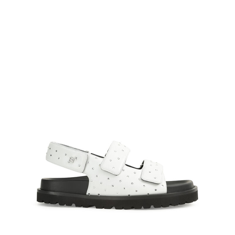 sr Arc - Flat sandals White