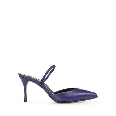 Chaussures à bride arrière violet Talon moyen: 75mm, Godiva - Slingbacks Iris 1