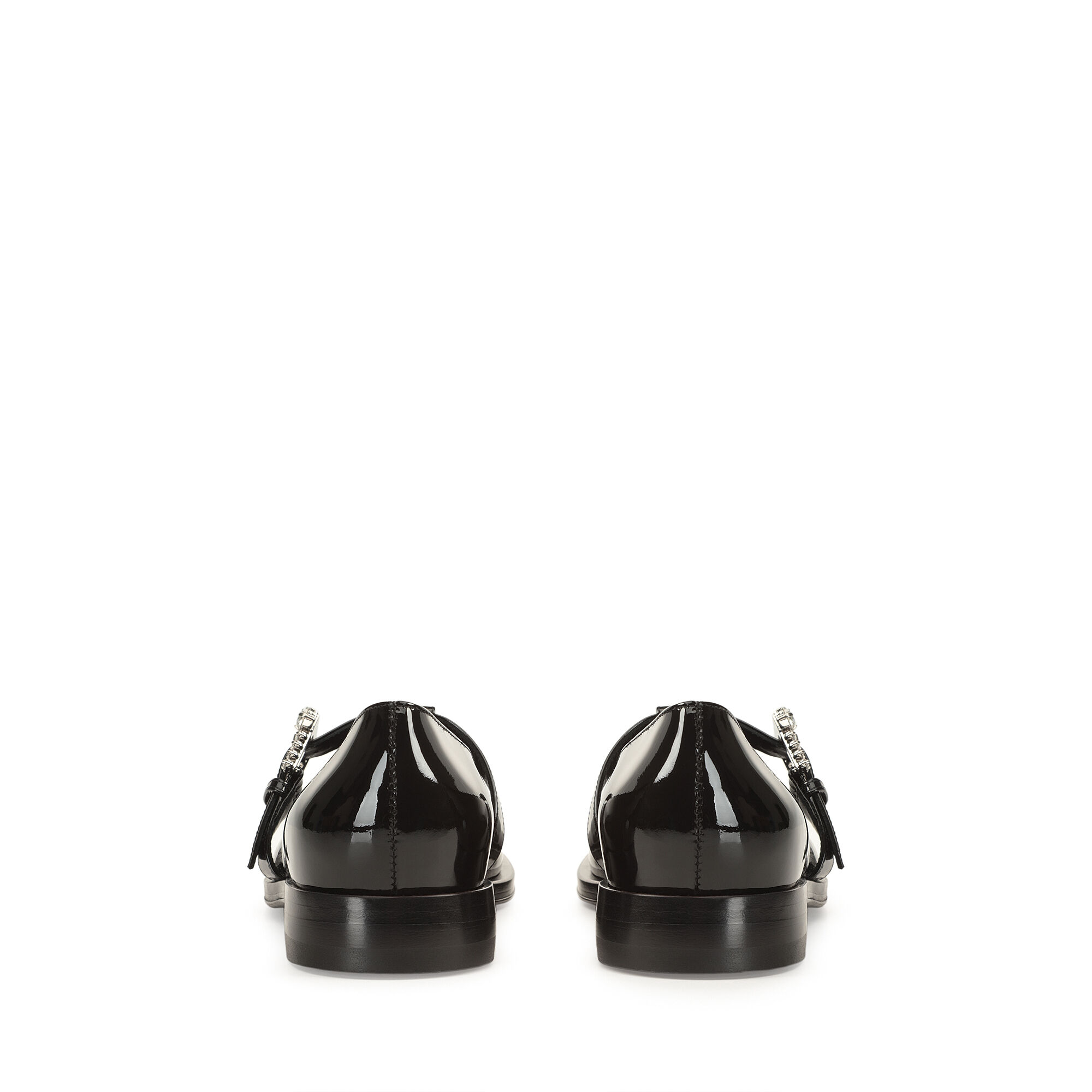 【直営店】Sergio Rossi sr Twenty Buckle - Loafers ローファー ローファー ブラック ローヒール: 25mm, sr Nora - Loafers