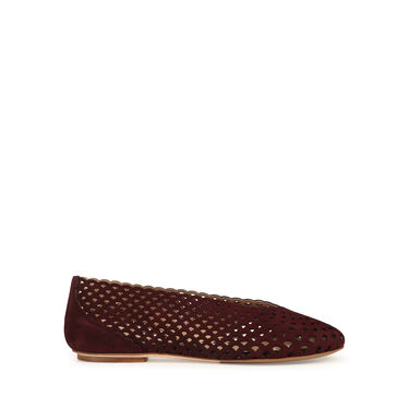 Ballerinas Red Flat: 5mm, sr Micro Mermaid - Ballerinas Wine 2