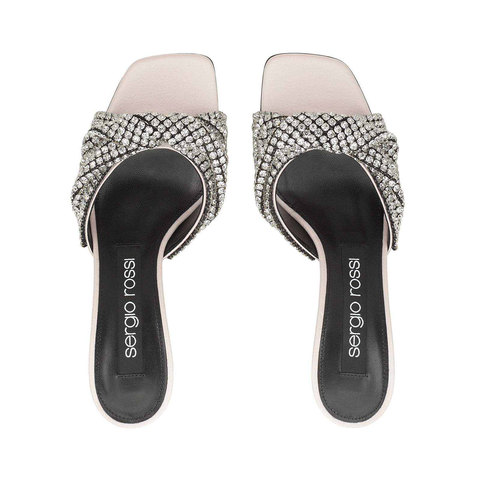 Sandals beige Mid heel 60mm sr Evangelie Sandals Pale Sergio