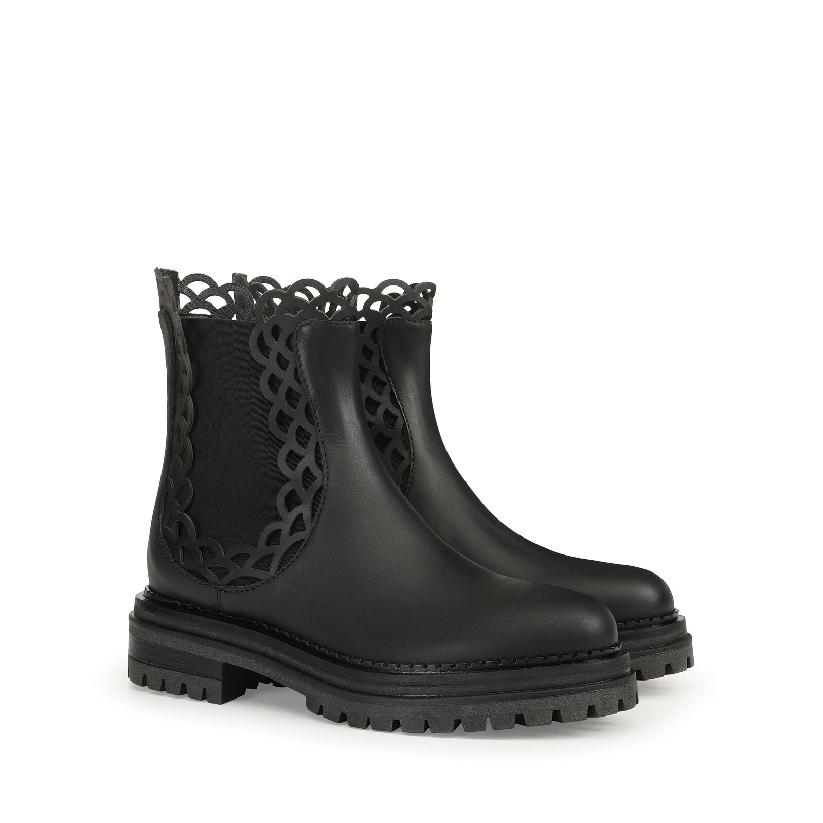 sr Mermaid - Booties Black, 1