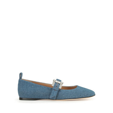 sr Twenty Buckle - Ballerinas Indigo, 0