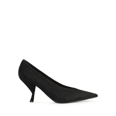 Pump Black Mid heel: 75mm, sr Halima  - Pumps Black 2