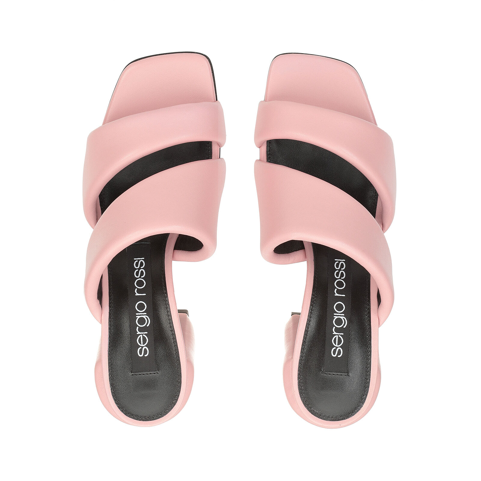 Sandals Pink High heel 80mm sr Spongy Sandals Light Rose Sergio Rossi