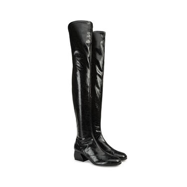 Bottes Noir Petit talon: 45mm, SI ROSSI - Boots Black 2