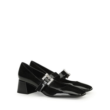 Pumps Black Low heel: 45mm, sr Twenty Buckle - Pumps Black 2