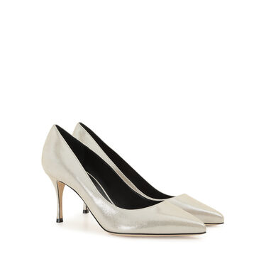 Pumps Grey Mid heel: 75mm, Godiva - Pumps Silver 2