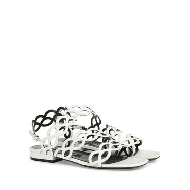 Sandals White Low heel: 15mm, sr Mermaid - Sandals White 2