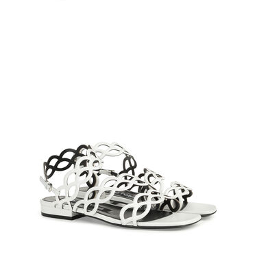 Sandalen Weiss Niedriger Absätze: 15mm, sr Mermaid - Sandals White 2