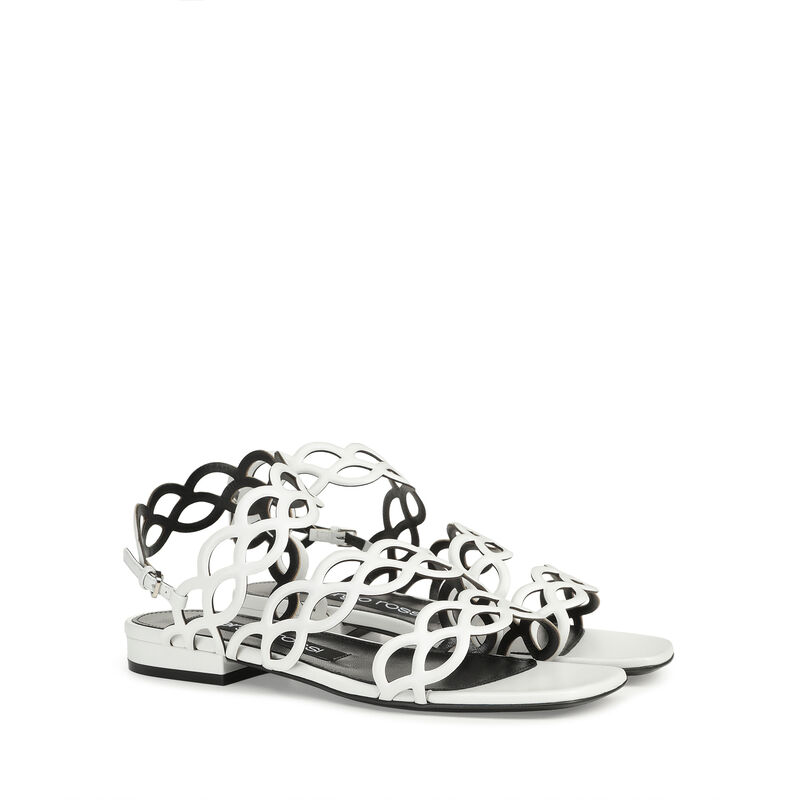 sr Mermaid - Sandals White