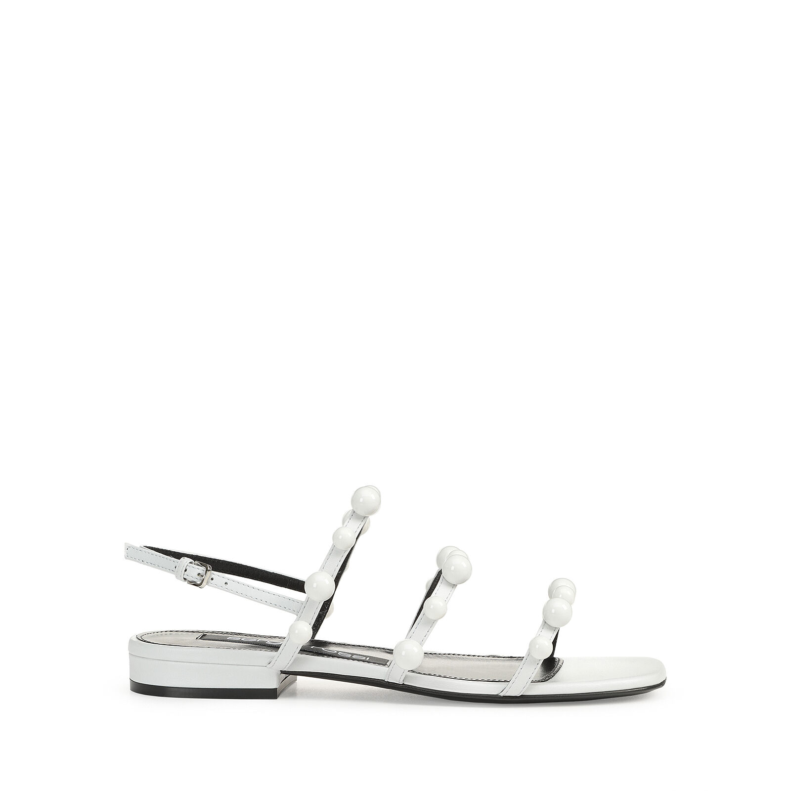 Sergio rossi clearance white sandals