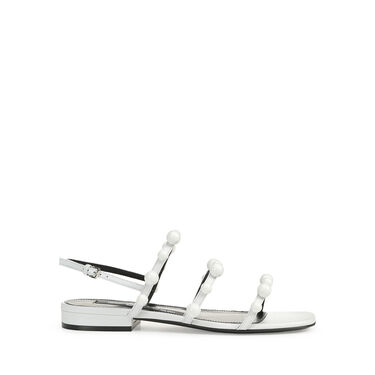 Sandalen Weiss Niedriger Absätze: 15mm, sr Chupetas - Sandals White 2