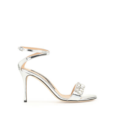 サンダル シルバー ヒールの高さ: 90mm, Godiva - Sandals Argento 2