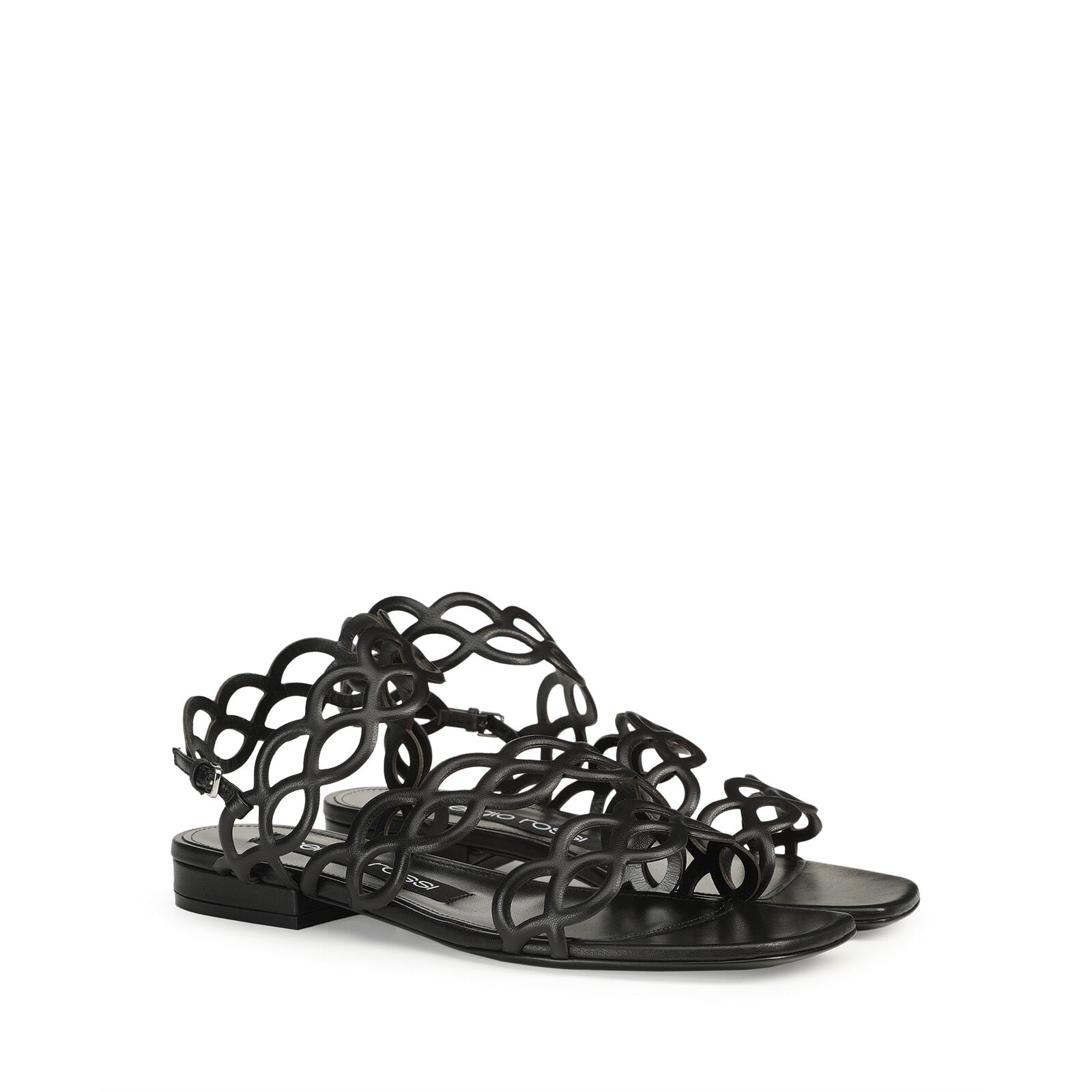 sr Mermaid - Sandals Black, 1