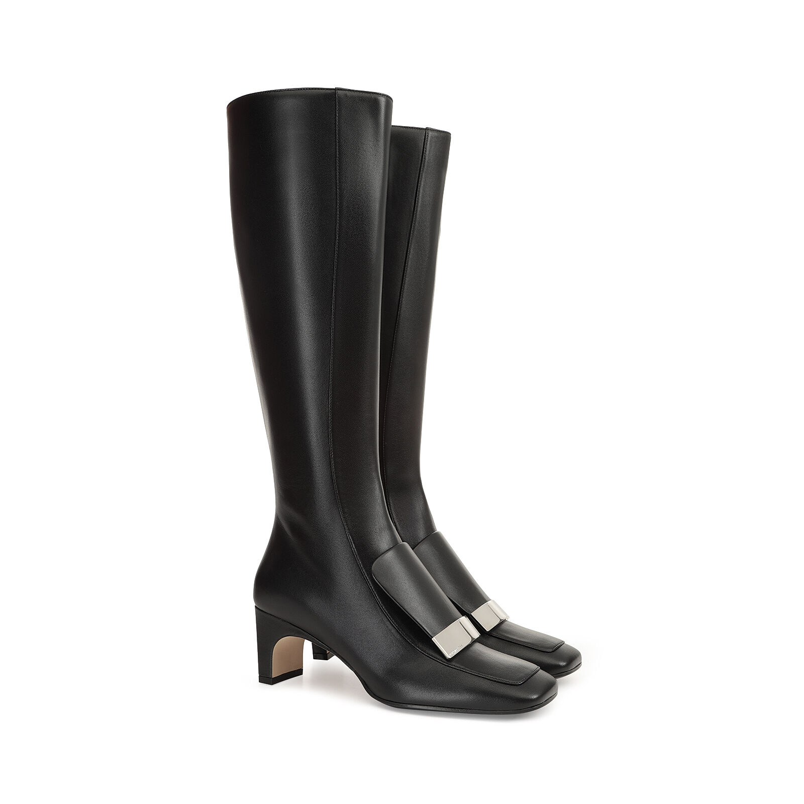 ブーツ ブラック ミッドヒール: 60mm, sr1 - Boots Black | Sergio Rossi