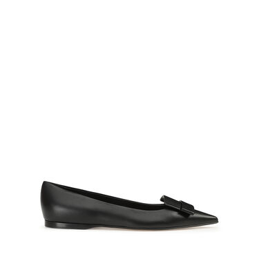 Ballerines Noir Talon plat: 10mm, sr1 - Ballerinas Black 1