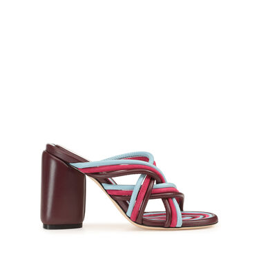 Sandals Red High heel: 90mm, sr Watamu - Sandals Wine 2