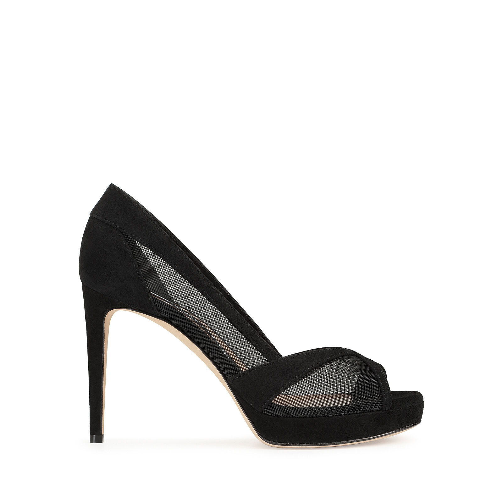 Black Heel height: 80mm, Rayure | Sergio Rossi