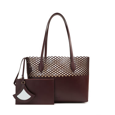 Tote/Shopping Red , sr Mermaid - Tote/Shopping Wine 2