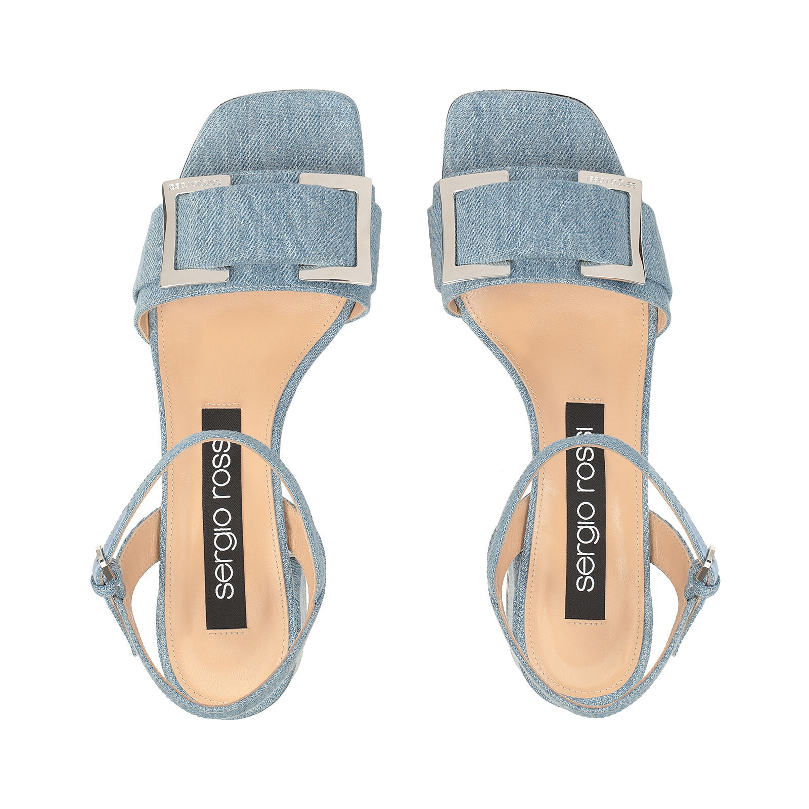 Blue Heel height: 45mm, sr Prince | Sergio Rossi